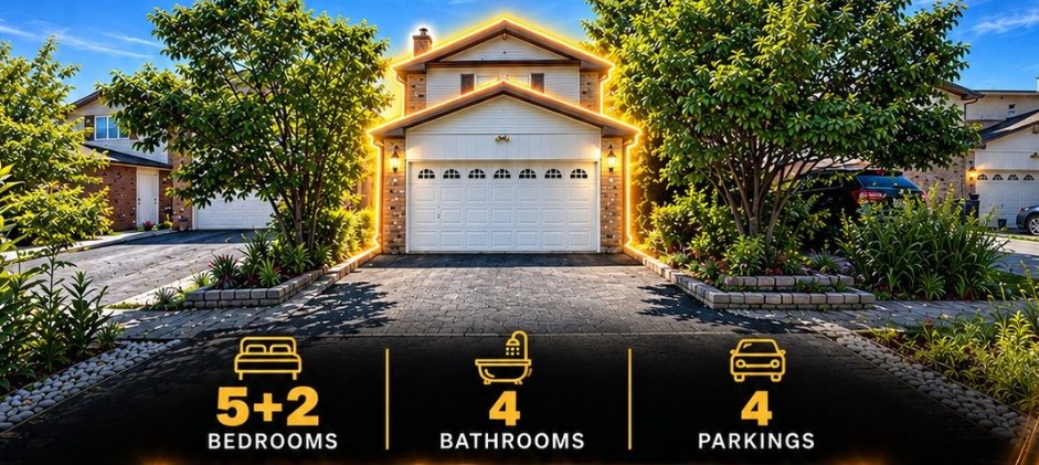 Detached home on Abelard Avenue, Brampton